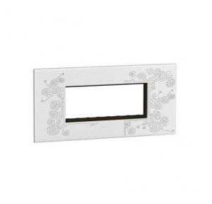 Legrand Arteor Tattoo Finish Cover Plate With Frame, 6 M, 5763 88